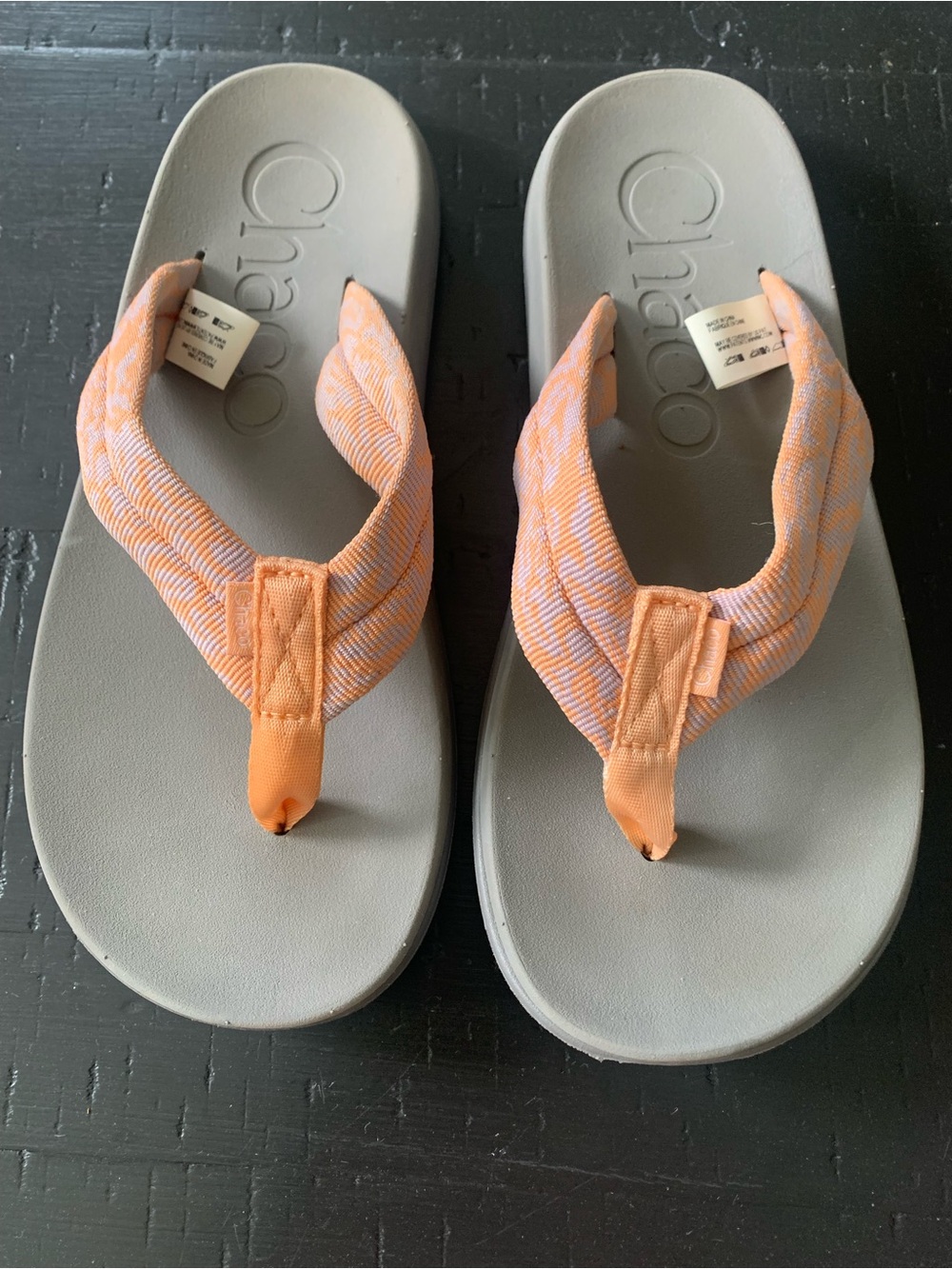 Chaco Chillos Flip sandals in the Tube Breeze Lilac - size 7